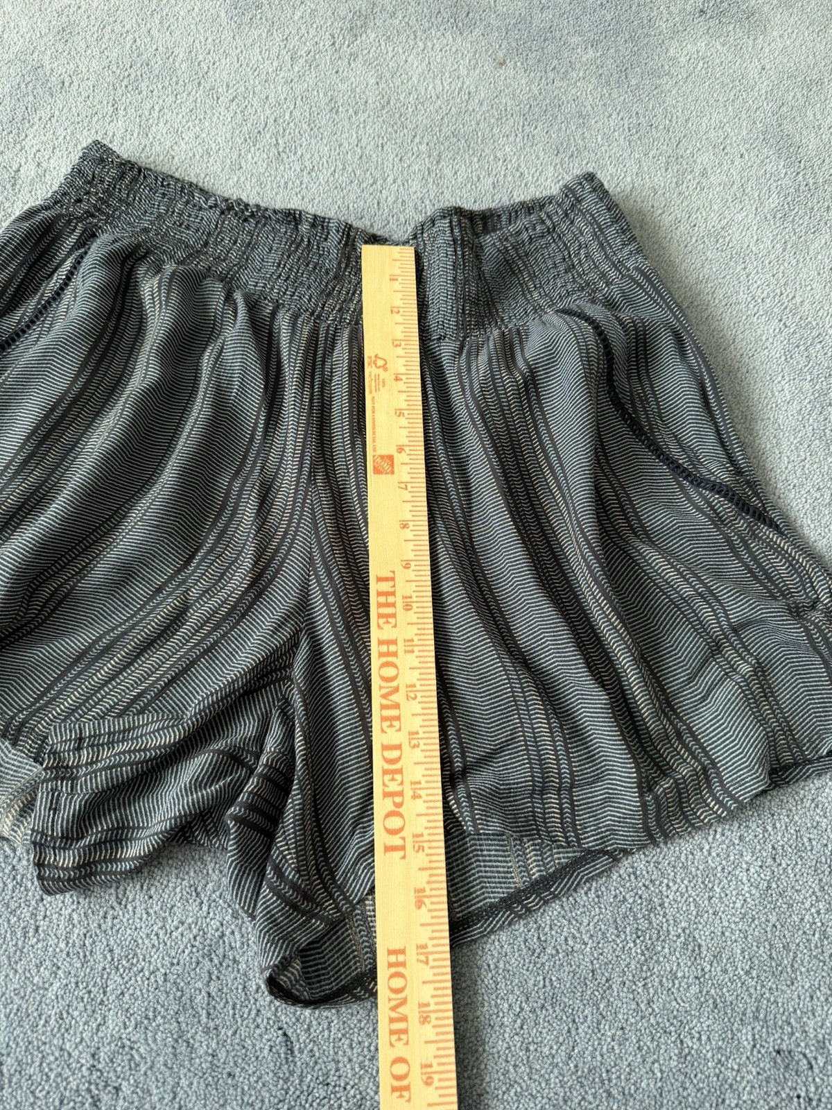 Three Dots Blue Striped Pattern Elastic Waist Wom… - image 3