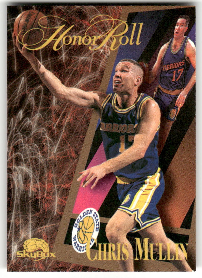 1995-96 SkyBox Premium #256 Chris Mullin Golden State Warriors Basketball Card