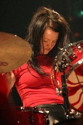 Meg White of The White Stripes Historic Old Photo 5