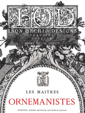 RETIRED Cosette IOD Rub on Furniture and Decor Transfer 12x16 8 Sheets 