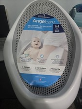 Angelcare Soft Touch Baby Bath Support For Newborns Up To 6 Months Gray
