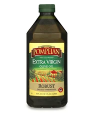 Pompeian Robust Extra Virgin Olive Oil 68 Fl Oz First Cold Pressed Non GMO