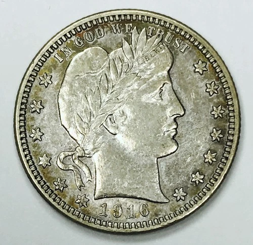 *1916 D BARBER QUARTER* *CHOICE AU++* *CONDITION RARITY* NR #G3726