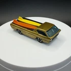 Vintage Hot Wheels Redline Deora Gold HK - Very Good Condition, Repro Boards