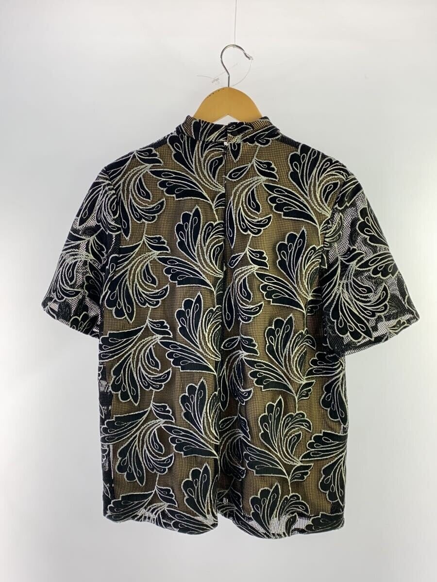 AMERI Short Sleeve Blouse S Polyester BLK 0121044… - image 2