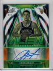 Egor Demin 2025-26 Topps Cosmic Alien Orange Galactic Ref Auto 4/25 RC Nets