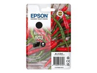 Epson Original 503 Chilischoten Druckerpatrone - Schwarz (C13T09Q14010)