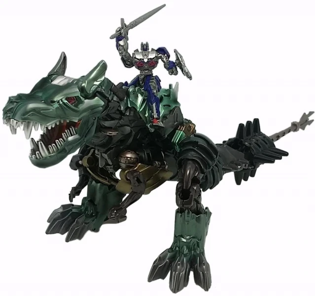 MB-09 Dinobot Grimlock and Optimus Prime | Transformers Movie 10th Anniversary - Image 2 of 4