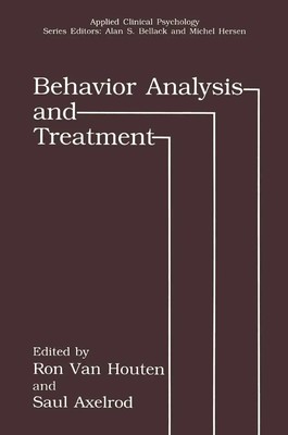 Ron van Houten (u. a.) | Behavior Analysis and Treatment | Taschenbuch (2013)