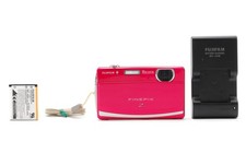 Exc    Fujifilm FinePix Z90 14MP Compact Digital PINK Camera From JAPAN