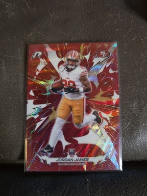 Topps Resurgence 2026 Jordan James Spark San Francisco 49ers Rookie #185 /199