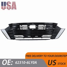 New Front Bumper Upper Grille Grill 62310-6ly0a Fit For 24-25 Nissan Sentra S Sv