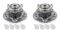 SNR 2X Radnabe Radlagersatz Hinterachse FüR Mini Mini Cabriolet R52 R50 R53