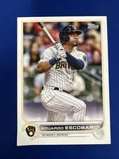 ⭐⭐2022 Topps Series 1 Eduardo Escobar Baseball Card #207 Brewers FREE SHIPPING⭐⭐