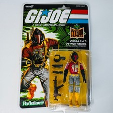 GI Joe Super7 ReAction  Python Patrol Cobra BAT O-Ring Target Exclusive NEW