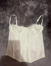 Urban Outfitters Corest Top Baby Green Size S