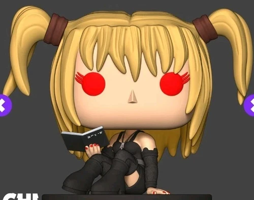 Death Note Funko Pop 3d Printed Misa