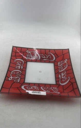 Vintage Coca-Cola Stained Glass Cover Tiffany Style Ceiling Light Lamp Shade