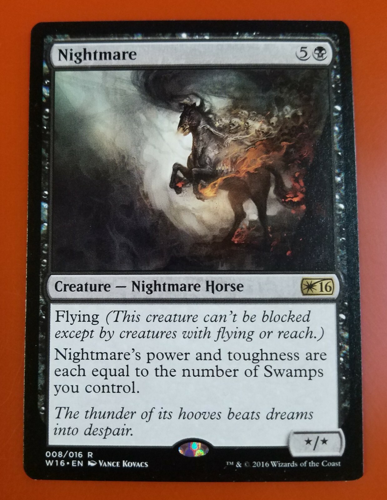 1x Nightmare | Welcome Deck 2016 | MTG Magic Cards