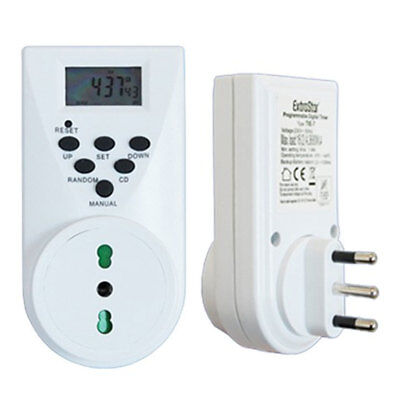 Presa elettrica programmabile temporizzatore timer per albero di Natale TIE-7