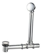 Image of Exposed Bath Clicker Waste and Overflow Chrome