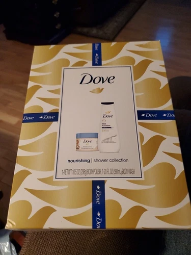 Dove Nourishing & Shower Collection Gift Set (Body Wash & Body Polish )-image