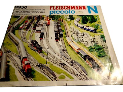 FLEISCHMANN 9950 PLANS DE RESEAUX SPURPLANE