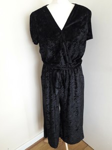 crushed velvet jumpsuit