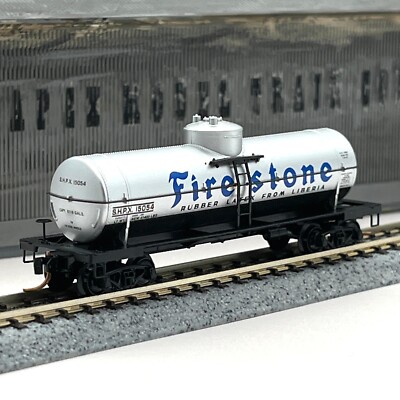 Micro-Trains N Scale NSC 06-03 Firestone Single Dome Rubber Latex Tank Car 15054