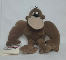 Disney Store Ape George of the Jungle 8" Bean Bag Plush Toy New with Tag