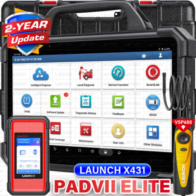 LAUNCH X431 PAD VII ELITE PAD7 PRO Diagnostic Scanner Key Programming Coding