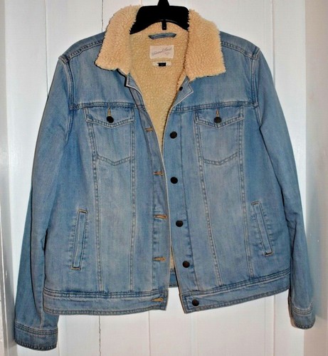 Universal Thread Denim w/ Sherpa Jacket 