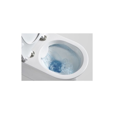 Venice Close Coupled Slim Toilet Seat - White for sale online | eBay