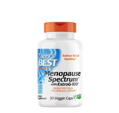 Doctor´s Best Menopause Spectrum with Estro-G-100 30 Kapseln (578 EUR/kg)