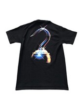 Vtg 1991 Hook Movie Promo Tee Mens L Black Single Stitch Robin Williams USA Made