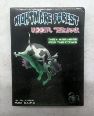 NIGHTMARE FOREST UDDER TERROR (2017) 2 Spieler Kartenspiel BRANDNEU & VERSIEGELT