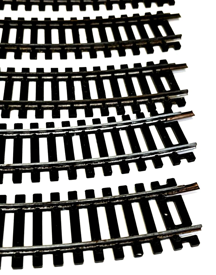 Lima 00 Gauge 10 x Curve Train Tracks - Image 4 of 4