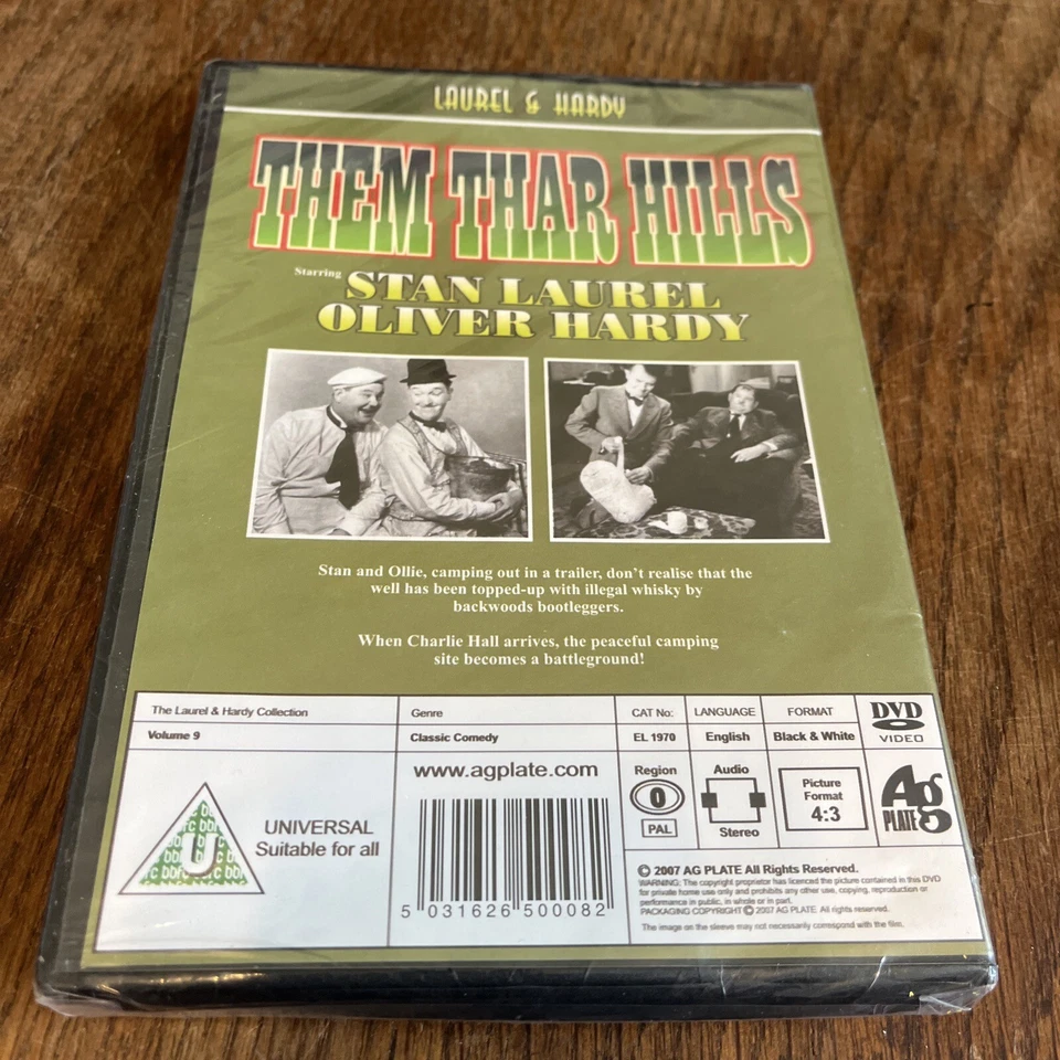 Them Thar Hills - Laurel And Hardly Comedy Film DVD- NEW/Sealed - Image 3 of 4