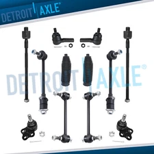 12pc Complete Front Suspension Kit for 1996-2004 Infiniti QX4 Nissan Pathfinder