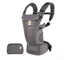 Ergobaby Omni Breeze All-Position Mesh Baby Carrier - Graphite Grey