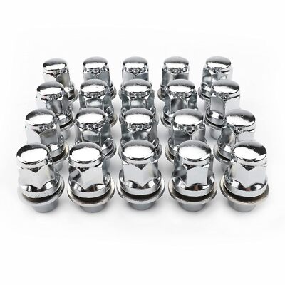 20 Chrome Nissan Infiniti 12x1.25 OEM Factory Style Mag Type Replacement Lug Nut