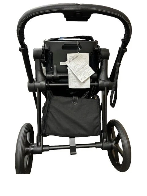 Cybex PRIAM Stroller Frame And Seat, Matte Noir / Premium Black - Image 3 of 4