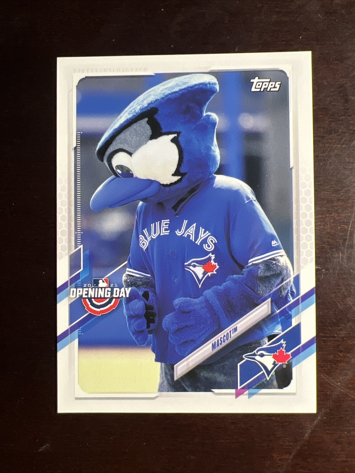 2021 Topps Opening Day Ace Mascots  #M-22 Toronto Blue Jays