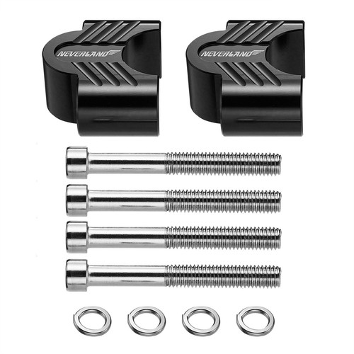 Motorcycle Handlebar Risers 28mm Mount Clamps Pit Dirt Motorbike Aluminum USA - Picture 10 of 17
