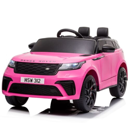 TOBBI 12V Land Rover VELAR Licensed Kids Ride on Car Remote Toddlers Toy Pink