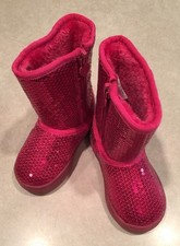 KIDS KORNER Jewel" Toddler Girl s Hot Pink Boots Size 5c