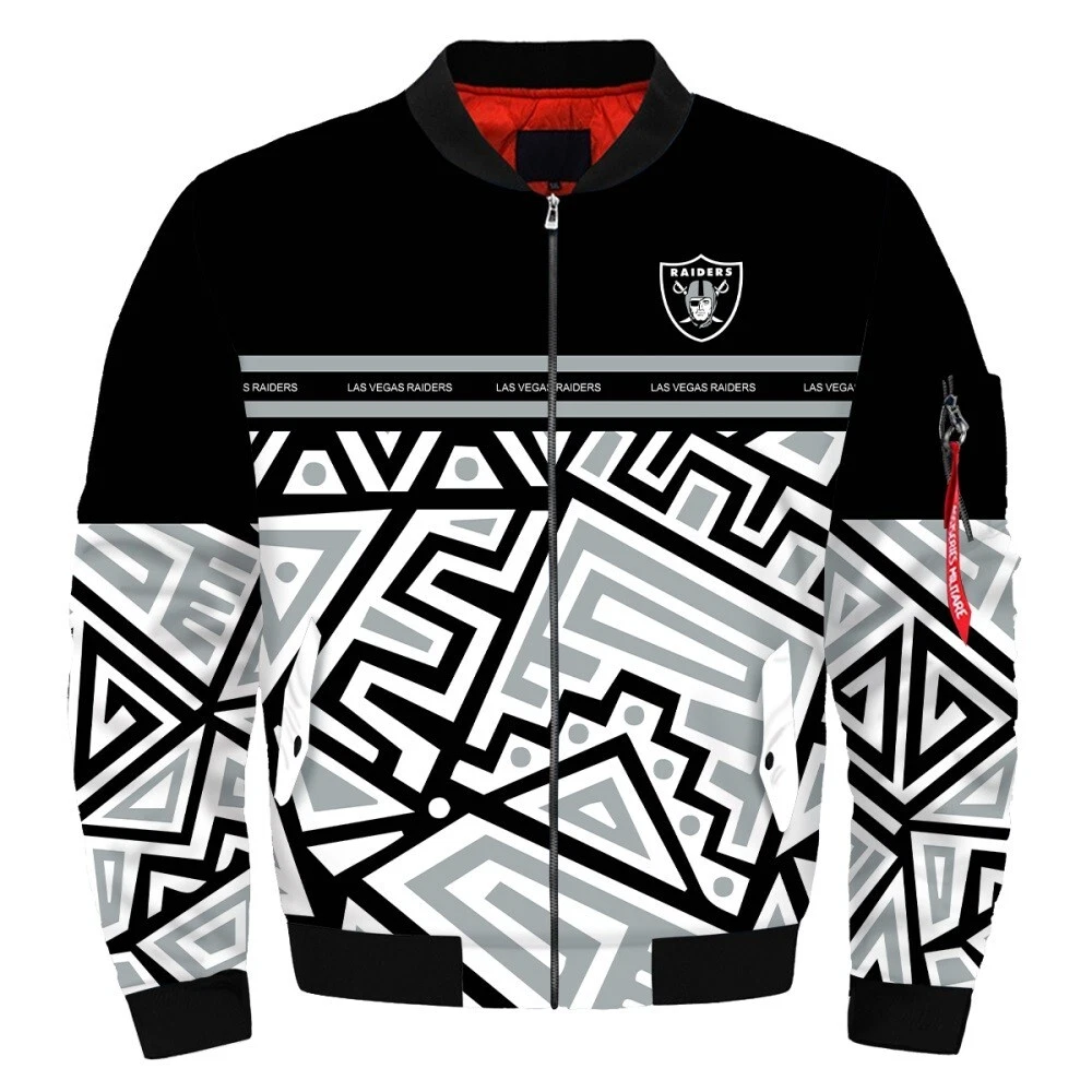 Las Vegas Raiders Men's Bomber Jacket