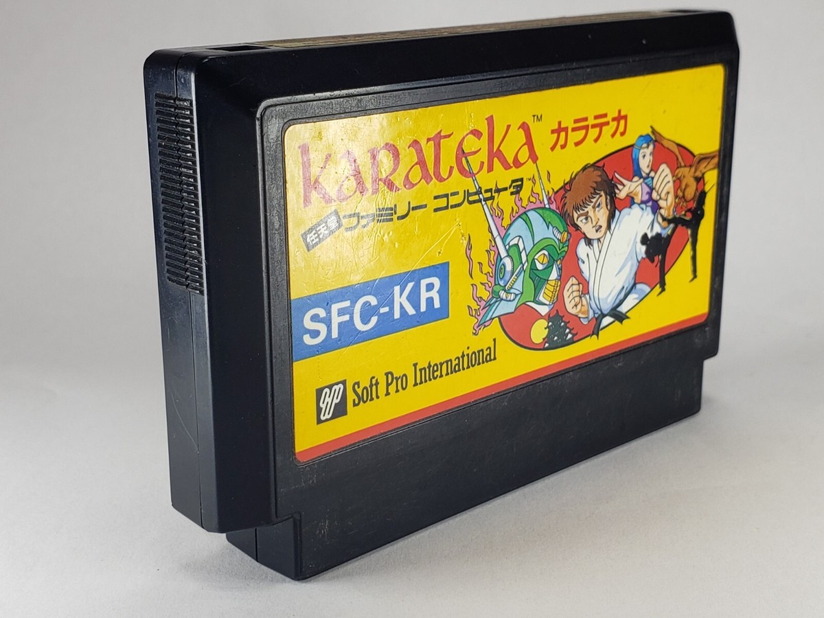 Karateka Famicom FC NES Nintendo Used Retro Video Games From