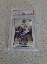 Drew Brees Signed 2012 1st Year Prizm 118 New Orleans Saints PSA MINT 9 AUTO