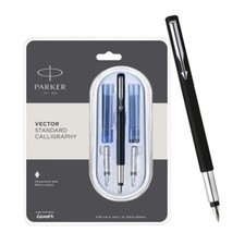 Parker Vector Standard Black CT Calligraphy F...